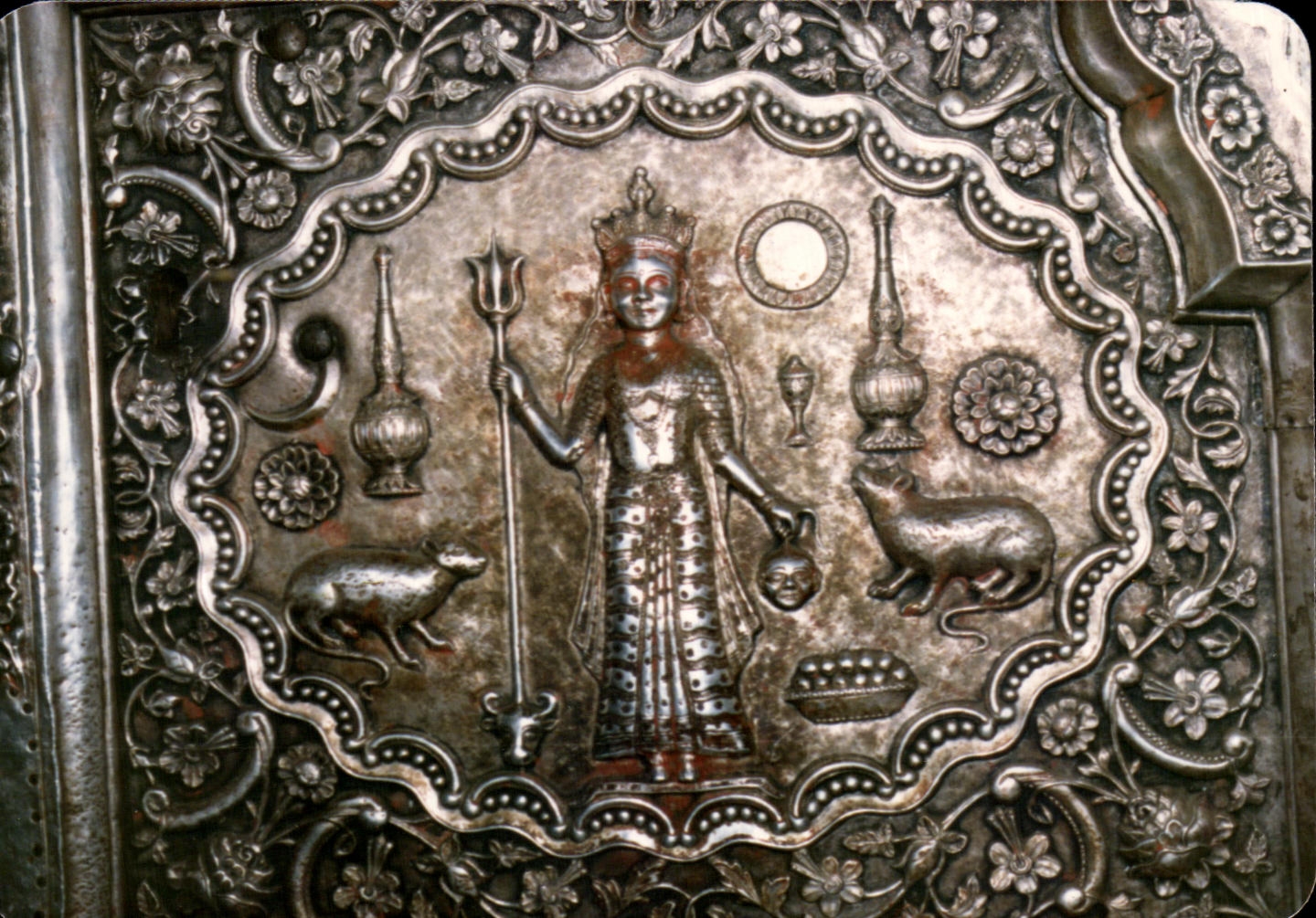 Photo Plaque religieuse Inde Rats