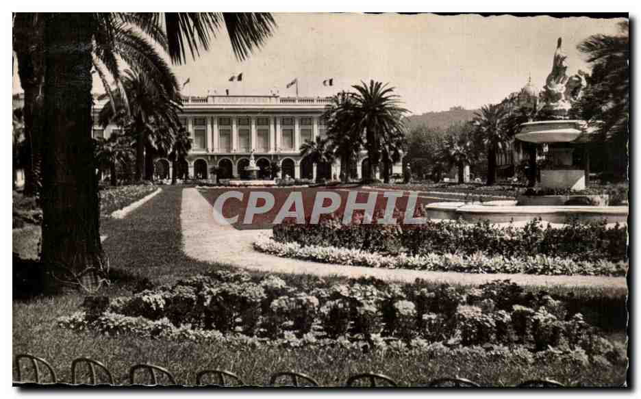 CPA Nice Les Jardins Albert 1er et le Casino