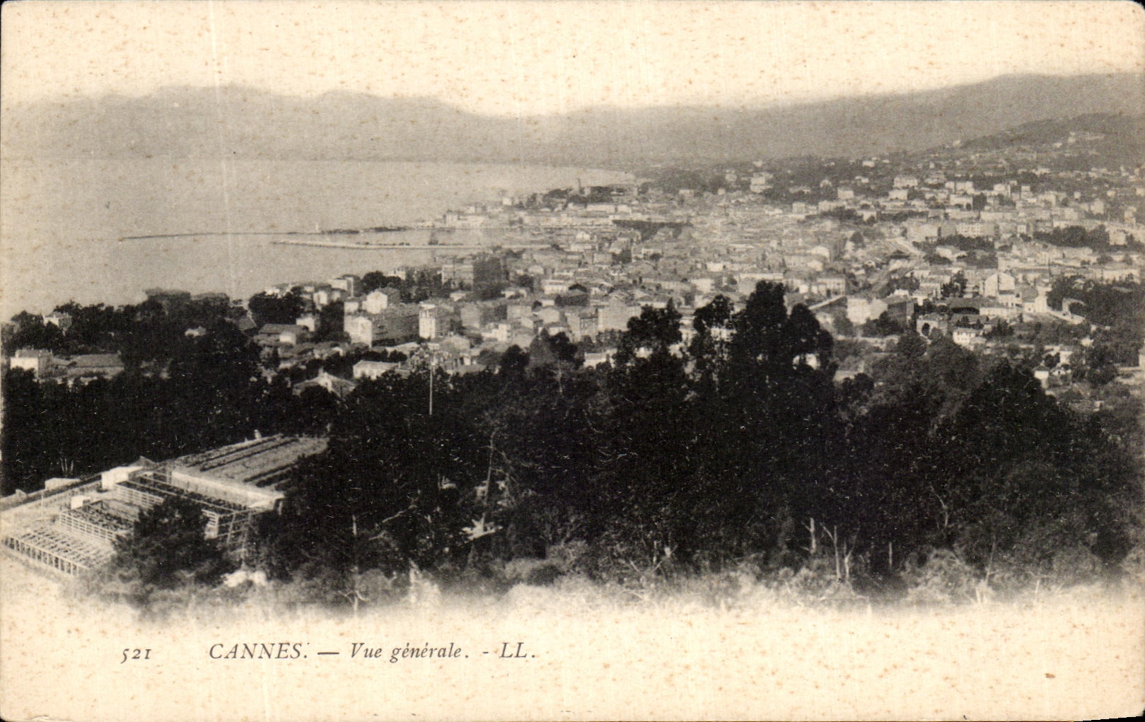 CPA Cannes Vue Generale