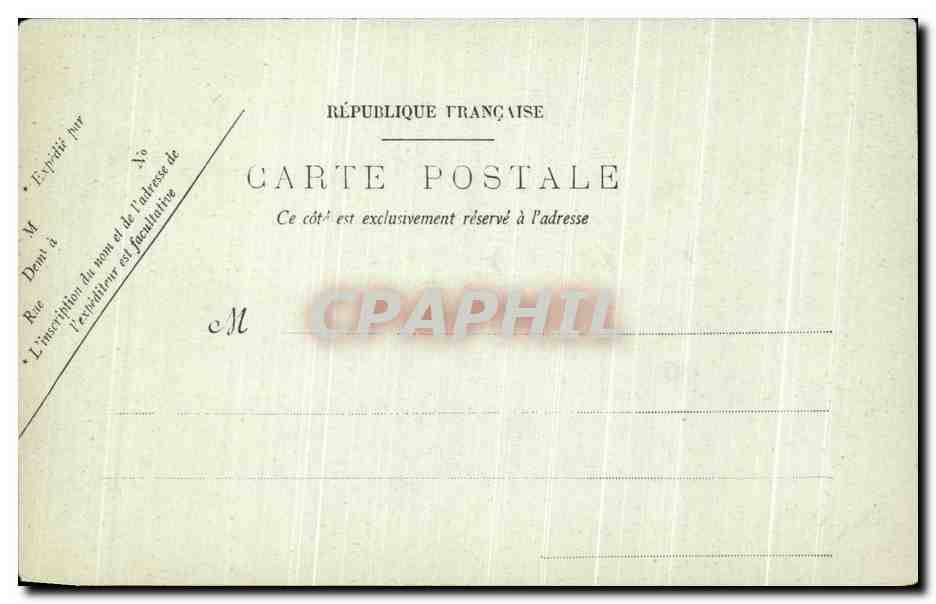 CPA Cannes Vue Generale — Verso