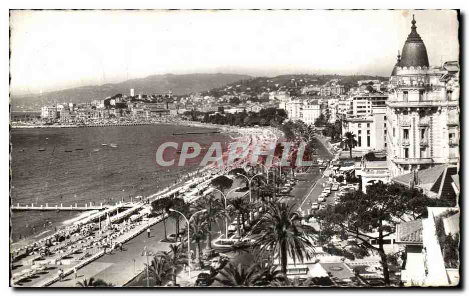 CPA La Cote D'Azur Cannes La croisette