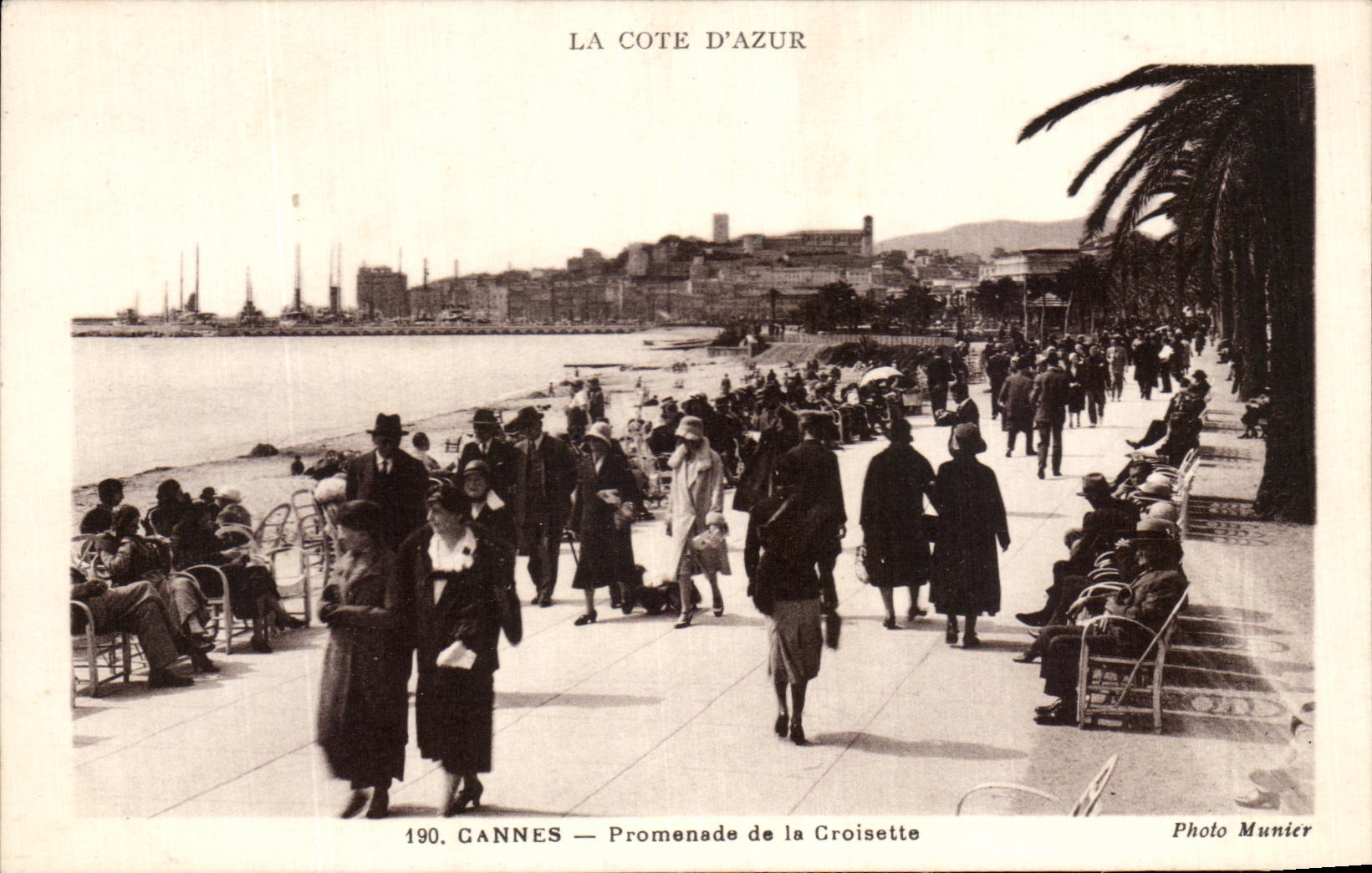 CPA Cannes Promenade de la Croisette