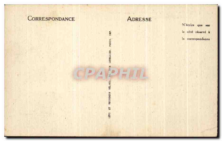 Versailles — Le Jour des Grandes Eaux. Le Bassin du Dragon — LL, n° 473 — Verso