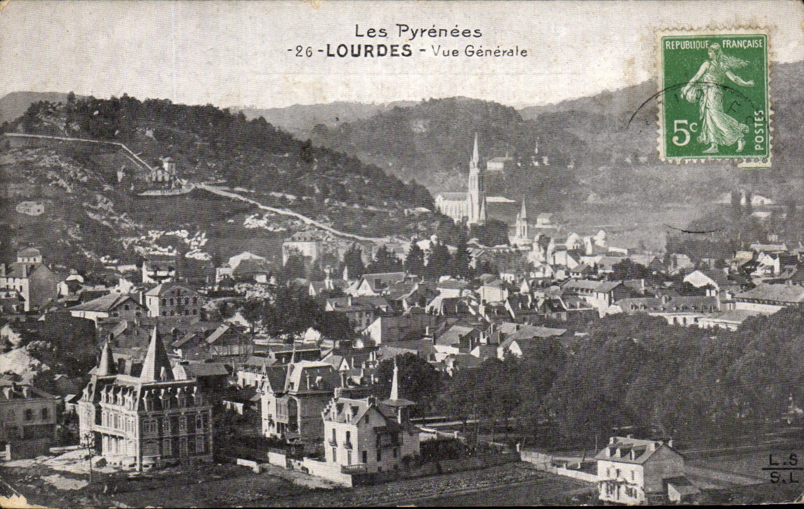 Lourdes — Vue Générale — Éditeur S.L.