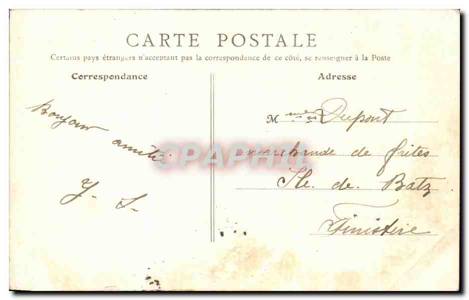 Paris - Bois de Boulogne, Chalets du Cycle — E.R., Paris, n°88 — Rückseite