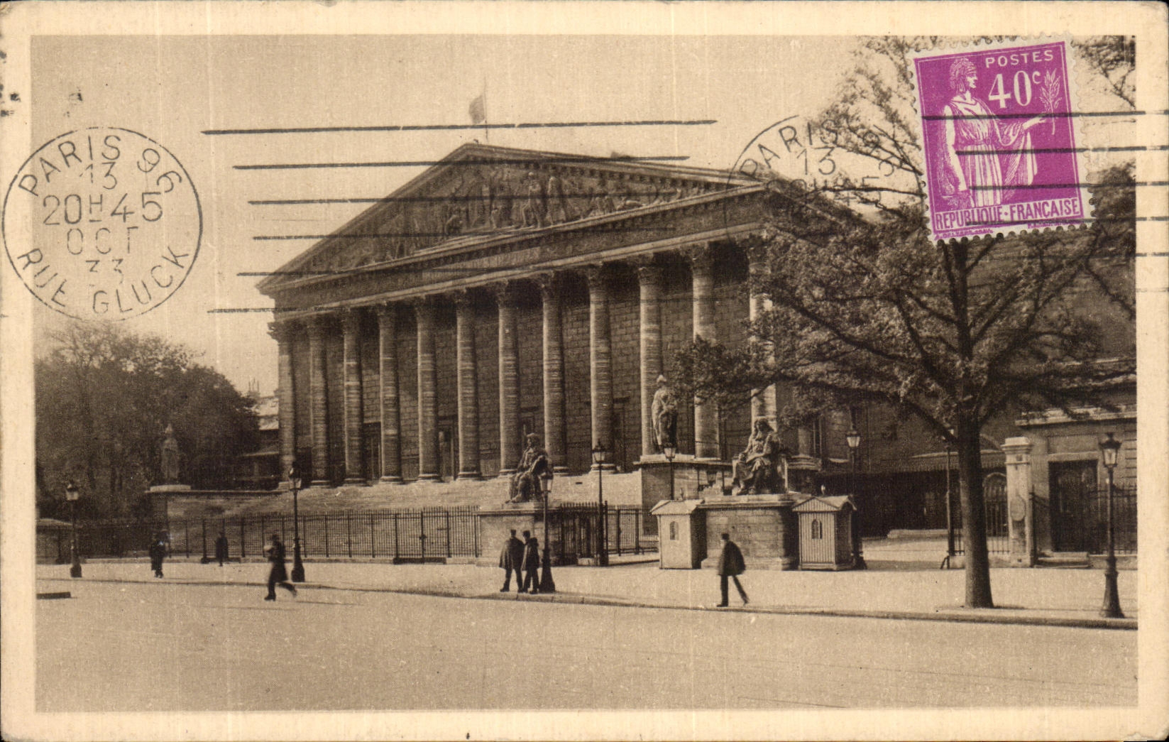 CPA Paris La Chambre Des Deputes