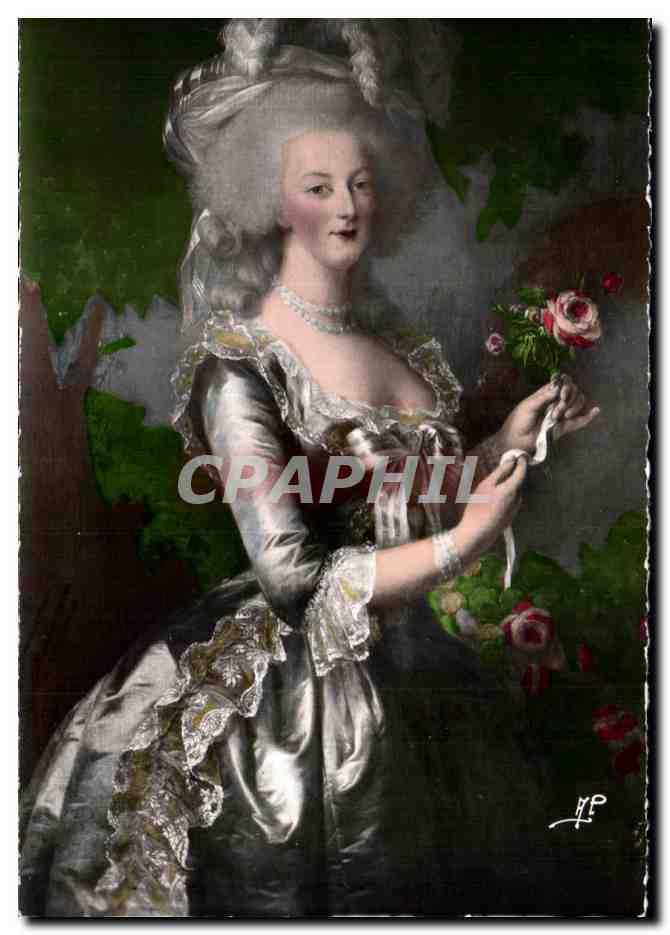 Marie-Antoinette à la Rose — par Madame Vigée-Lebrun — Éd. d'Art Colbert, Versailles