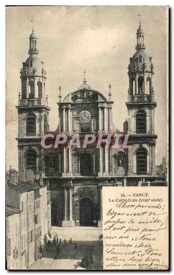 CPA Nancy La Cathedrale