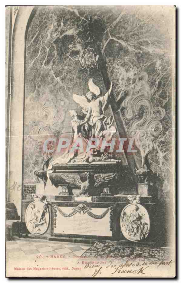 CPA Nancy Tombeau de la reine a Bonsecours 