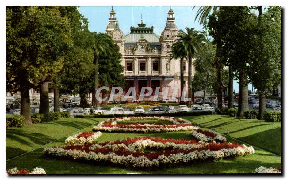 Casino de Monte-Carlo — Jardins — Editions S.E.P.T. - 35, Boulevard Gorbella - Nice