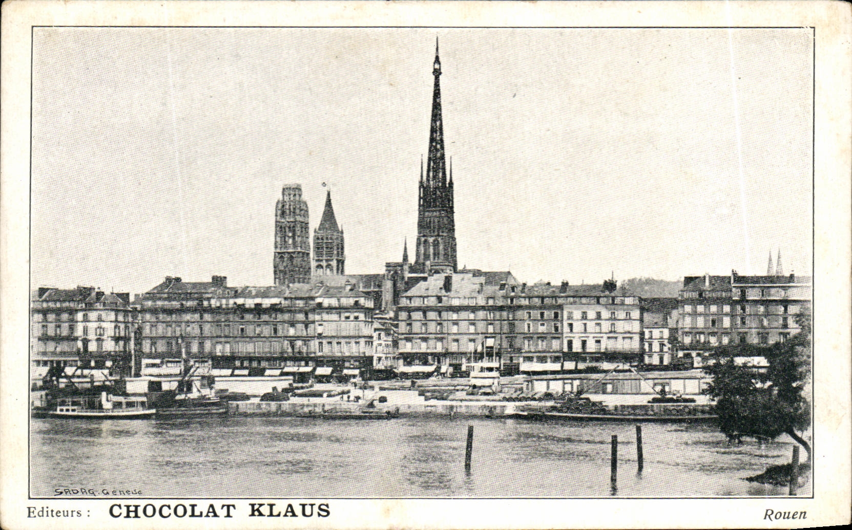 CPA Rouen Chocolat Klaus 