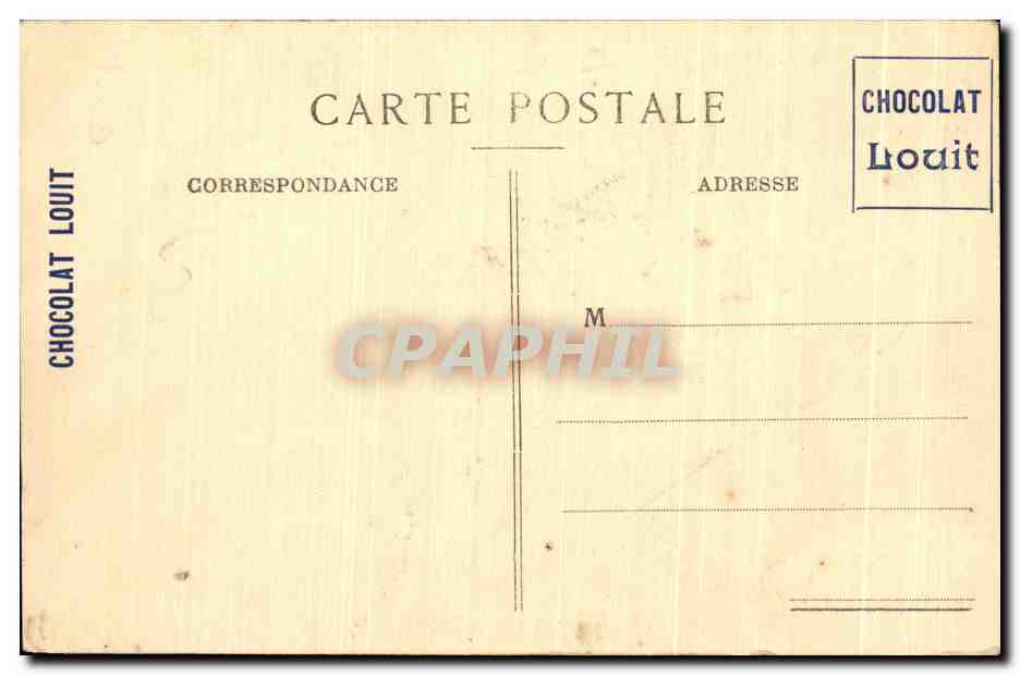 CPA Reims Vue Generale — Rückseite