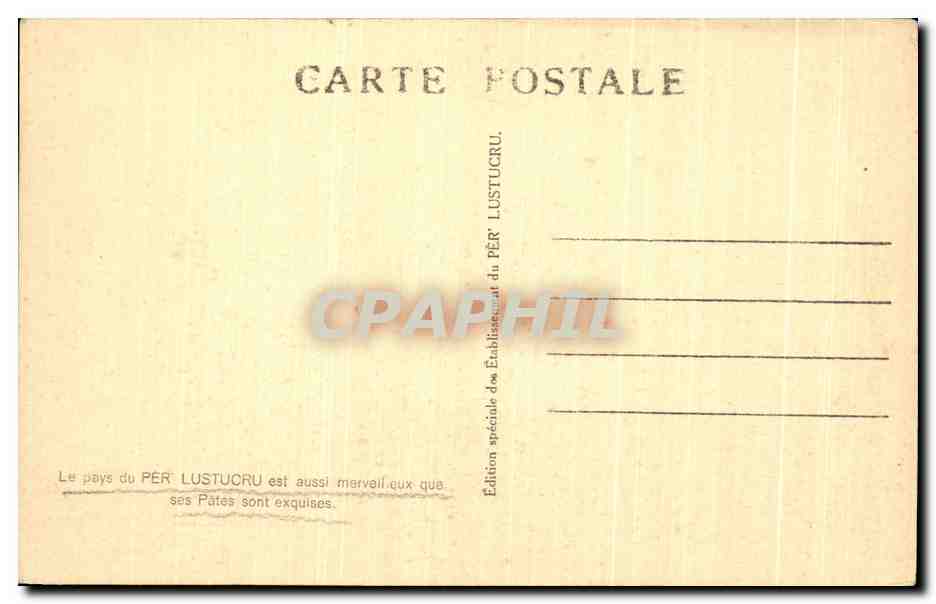 Dauphiné — Grenoble et les Alpes — Éditeur PER LUSTUCRU — Verso