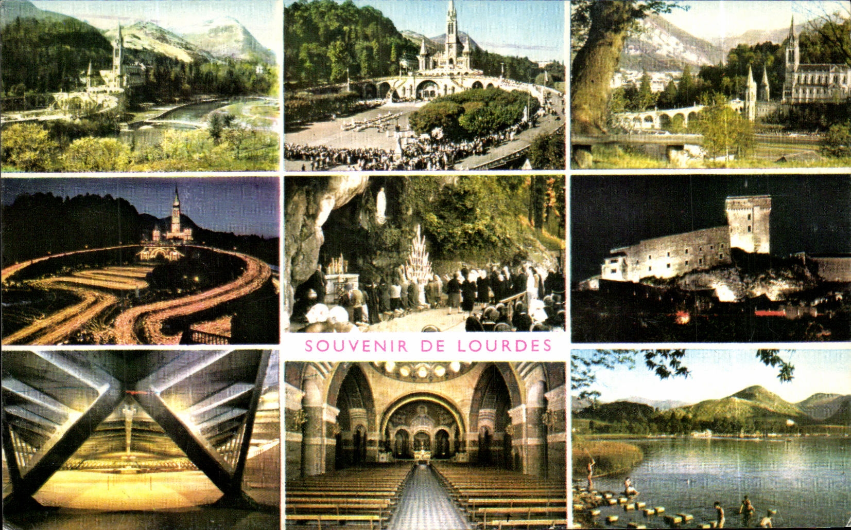 CPM Souvenir de Lourdes