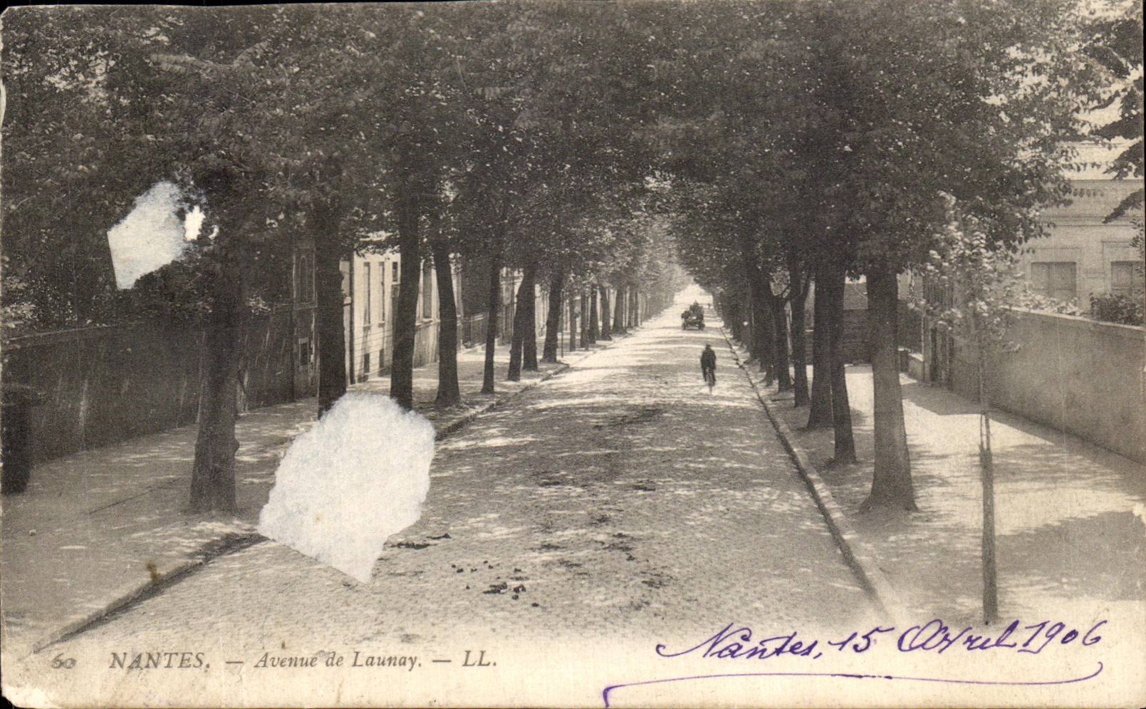 CPA Nantes Avenue de Launay