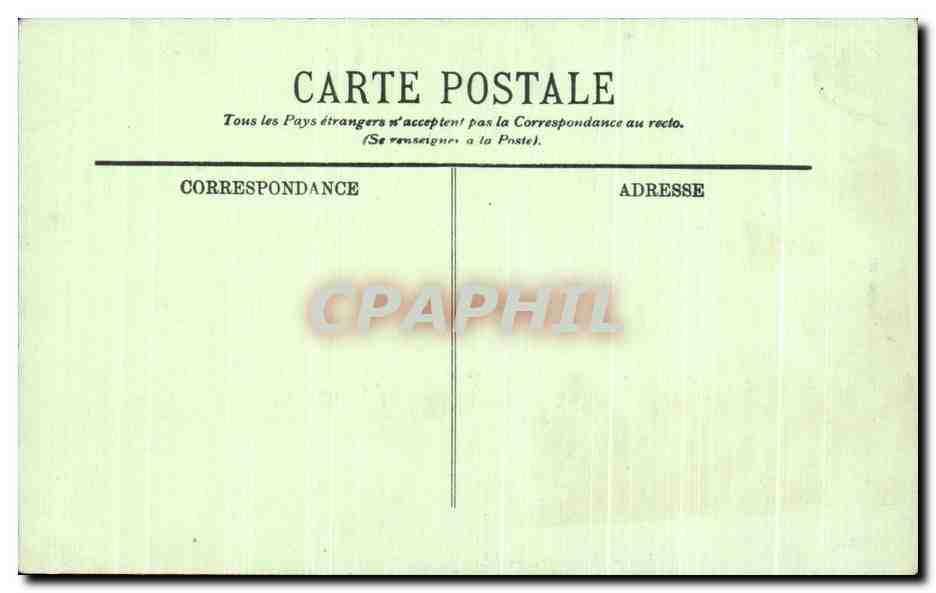 CPA Lourdes Le Rosaire Interieur — Verso