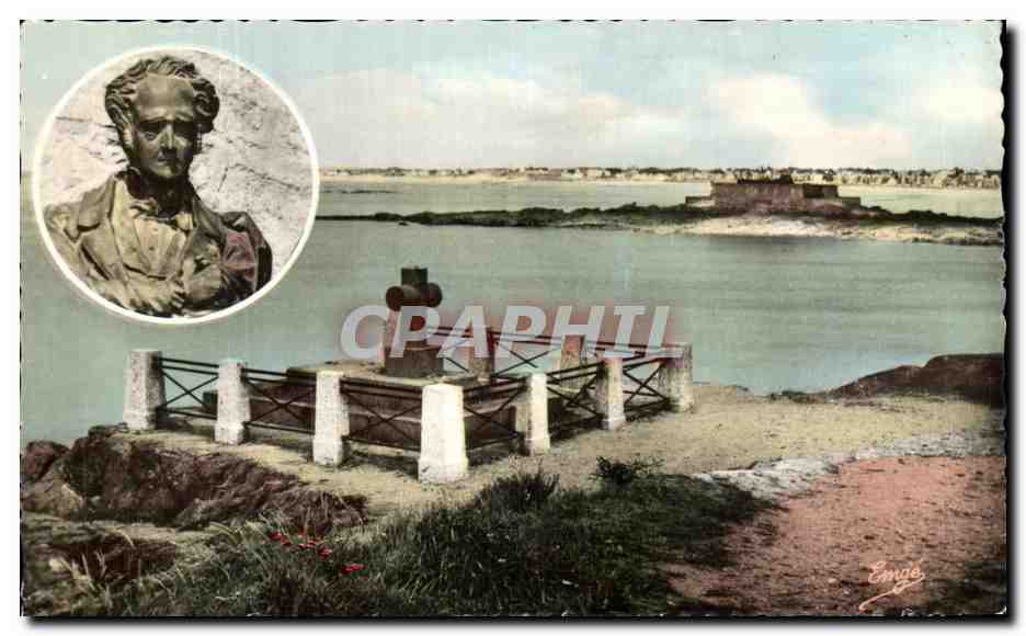 Le Tombeau de Chateaubriand — Saint-Malo — Éditeur Emge