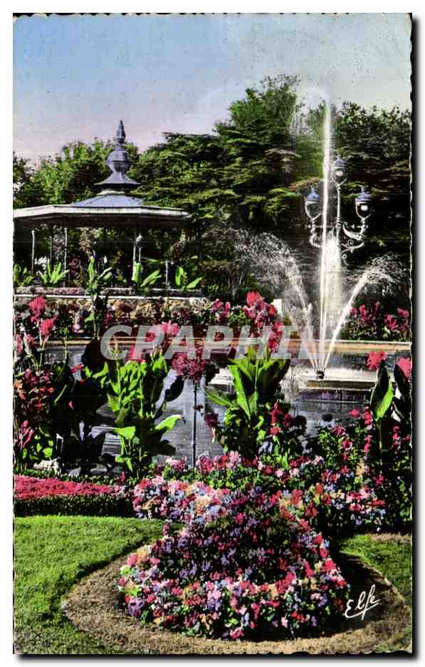 CPSM Les Jardins de Toulouse La Piece d'Eau du Grand Rond