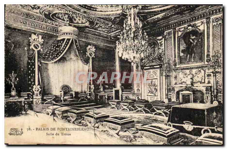 Palazzo di Fontainebleau — Sala del Trono — n°78