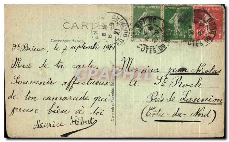 CPA Versailles Le Chateau La Chambre a coucher de Louis XIV — Reverso