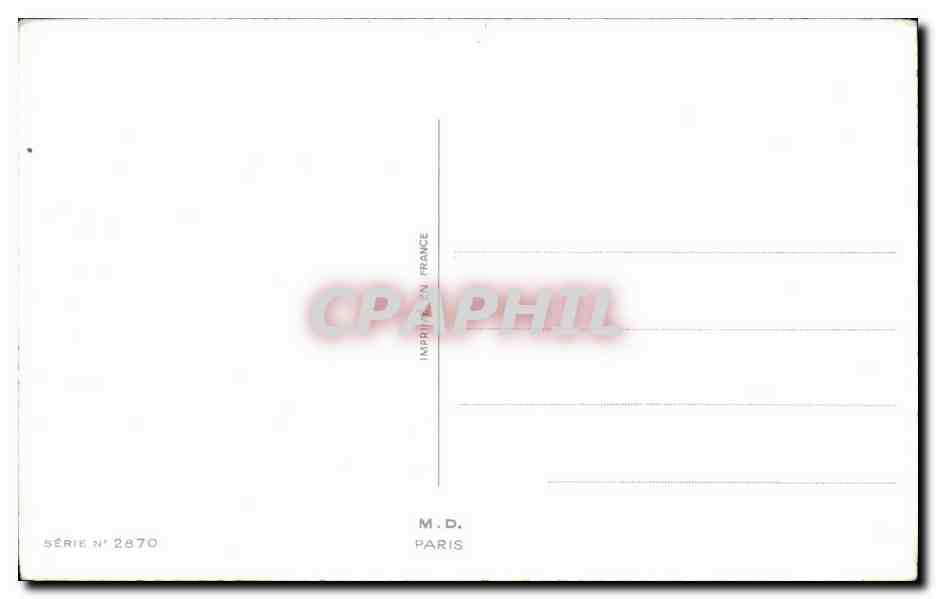 CPA Fantaisie Fleurs oiseaux — Verso
