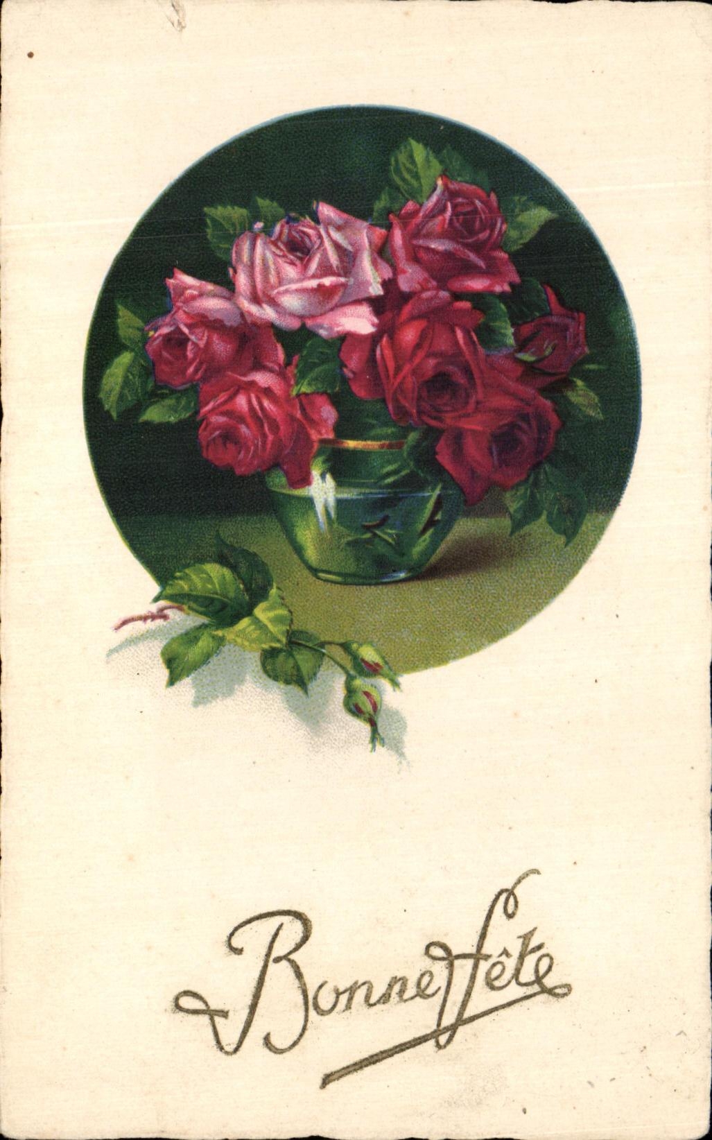 CPA Fantaisie Fleurs 