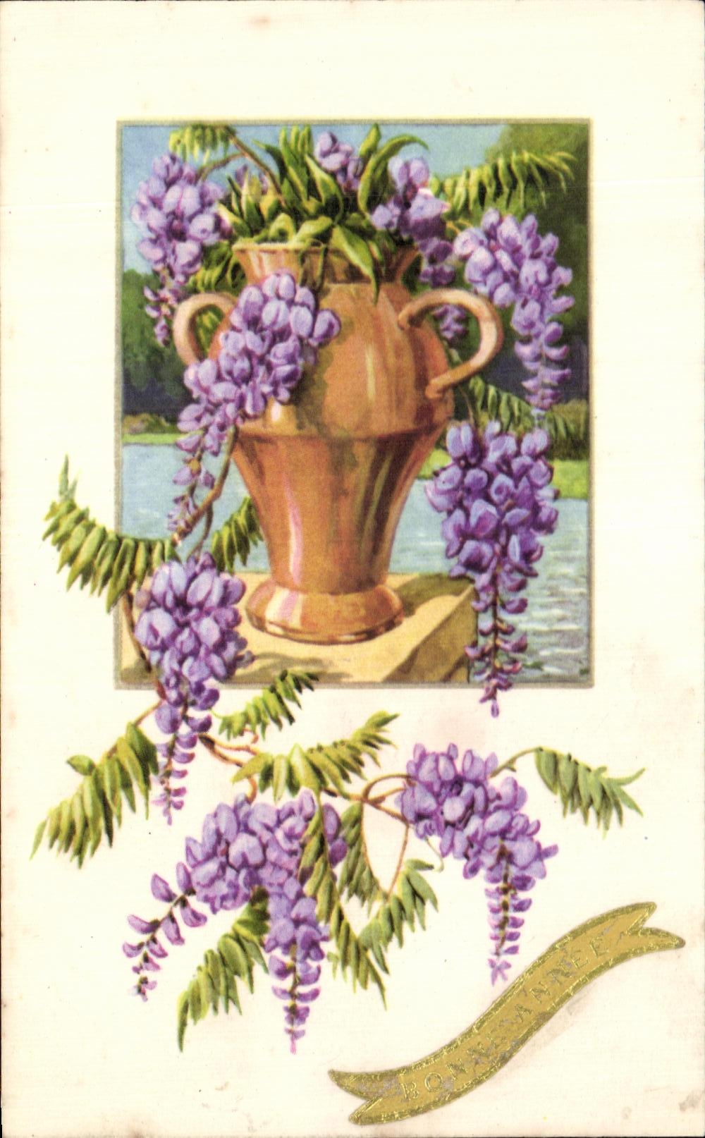 CPA Fantaisie Fleurs 