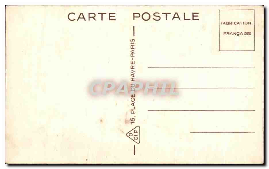 CPA Fantaisie Fleurs  — Verso