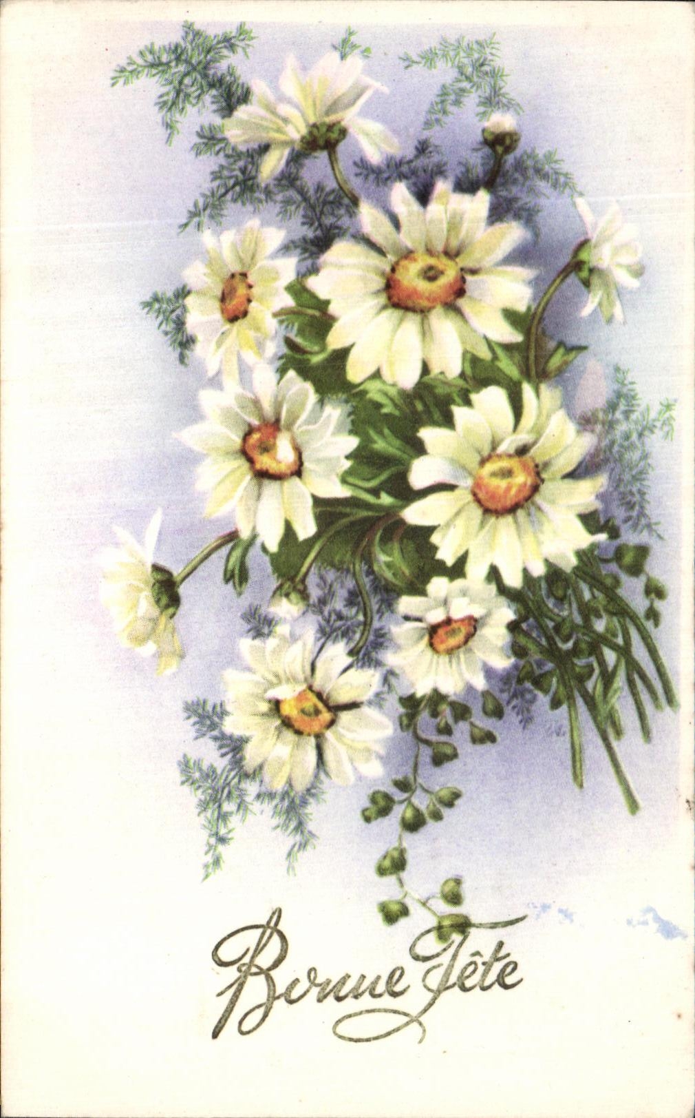 CPA Fantaisie Fleurs 
