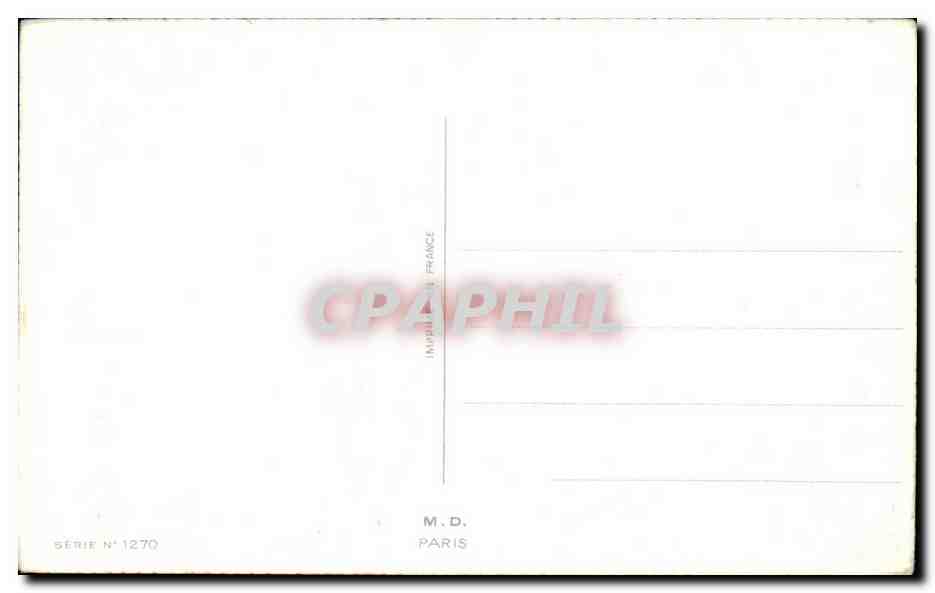 CPA Fantaisie Fleurs  — Verso