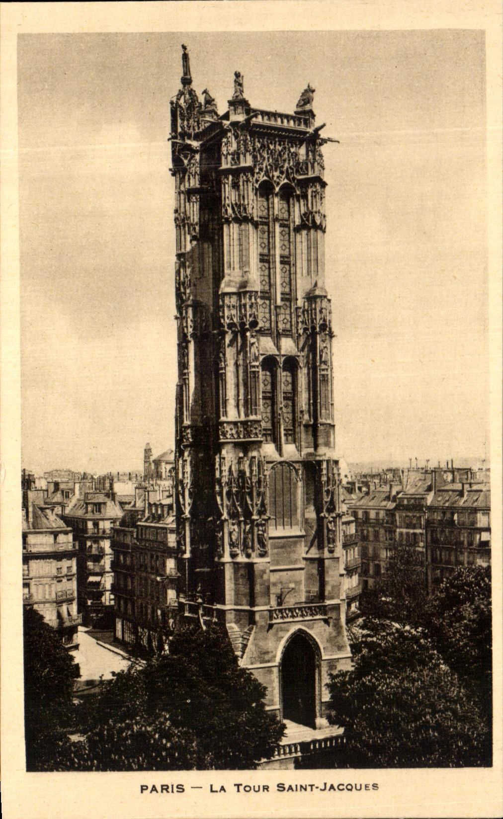 CPA Paris La Tour Saint Jacques