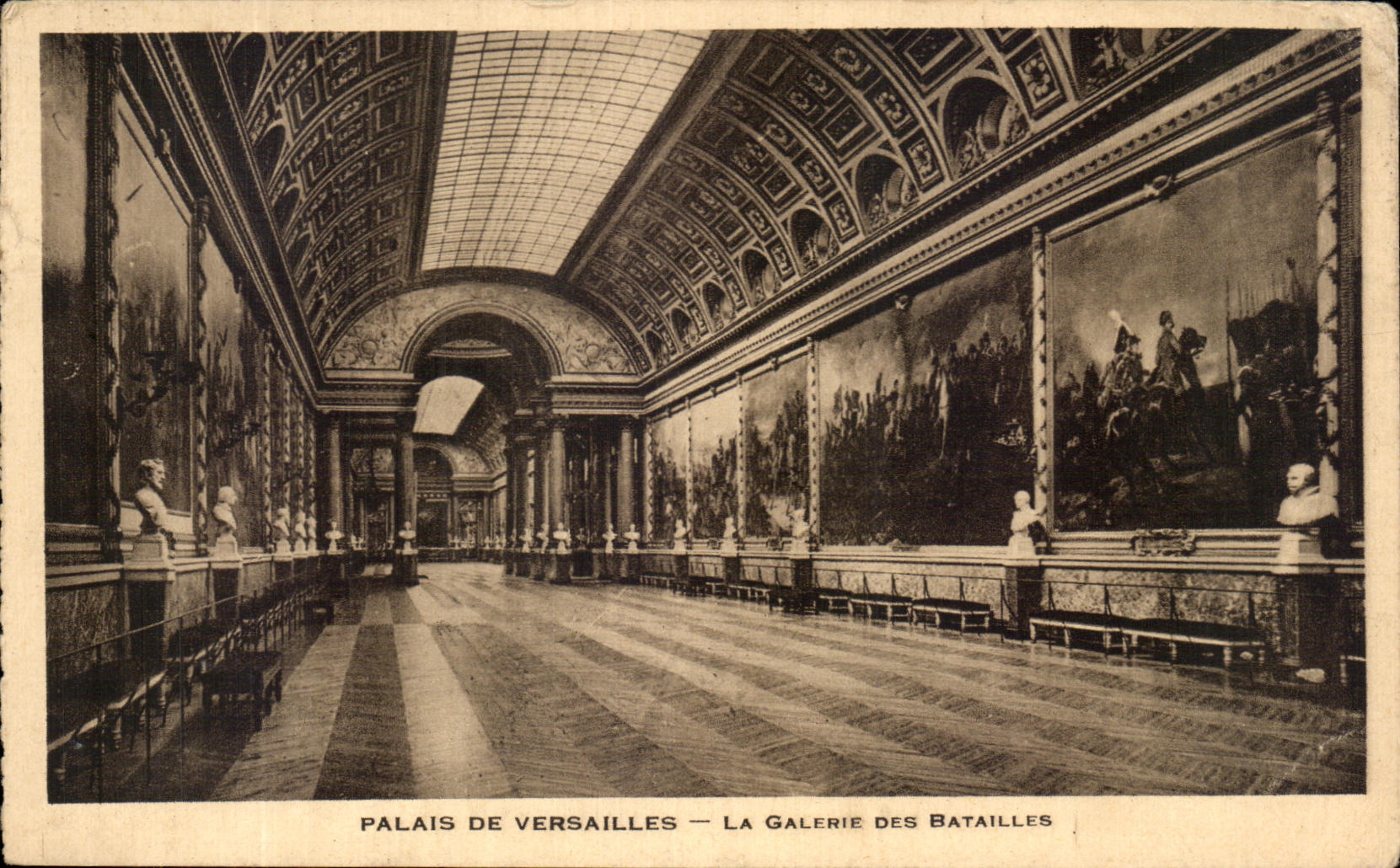 CPA Paris Palais De Versailles La Galerie Des Batailles