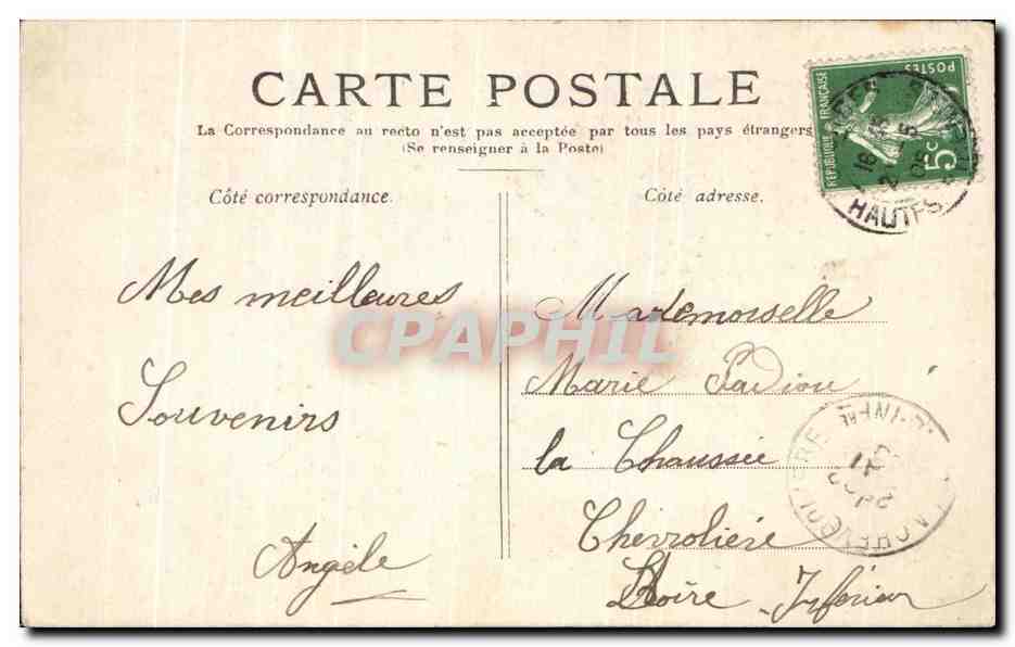 CPA Souvenir De Jubile Lourdes  — Verso