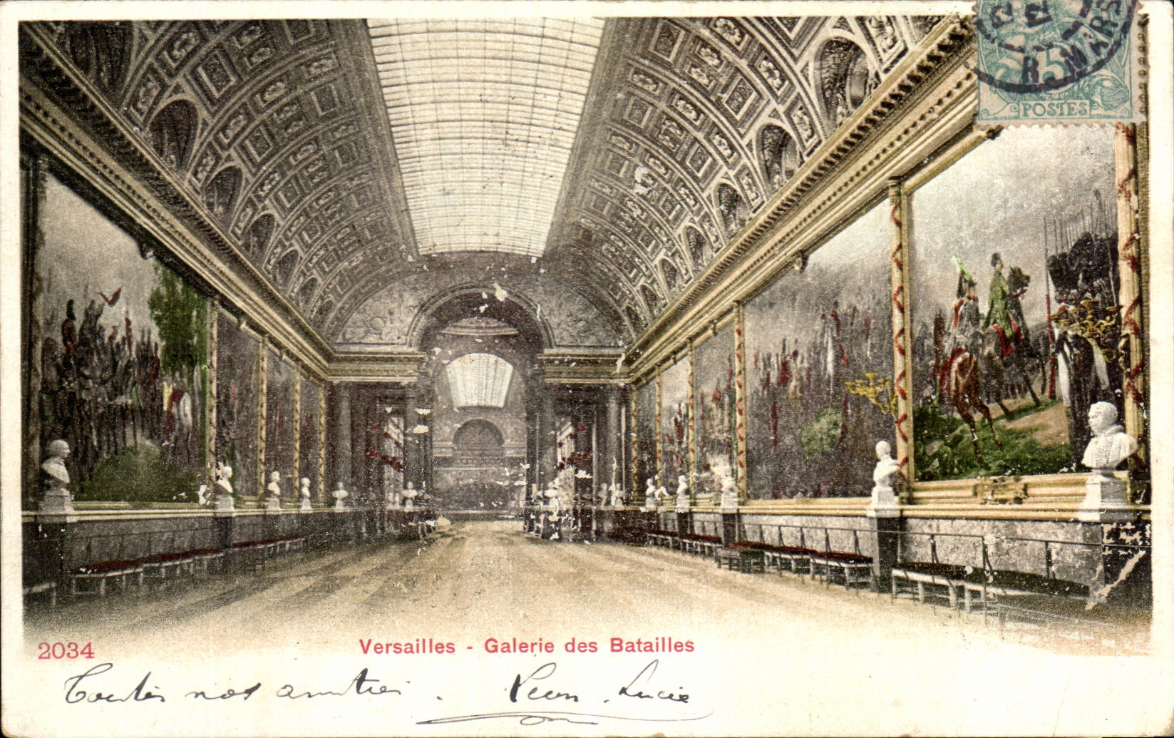 CPA Versailles Galerie des Batailles
