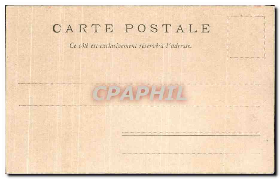CPA Paris Dome des Invalides — Rückseite