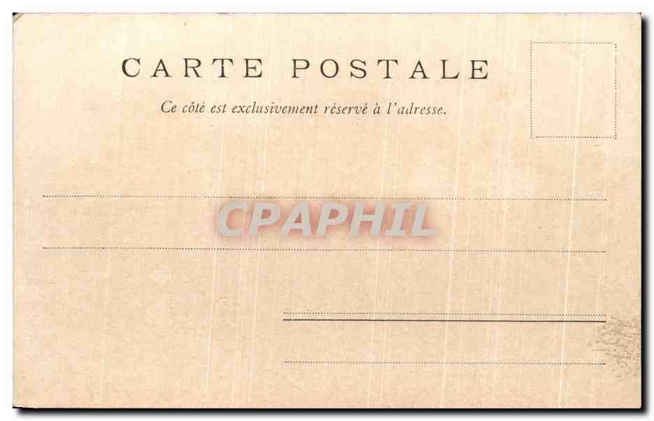 CPA Paris L'Arc de Triomphe de I'Etoile — Rückseite