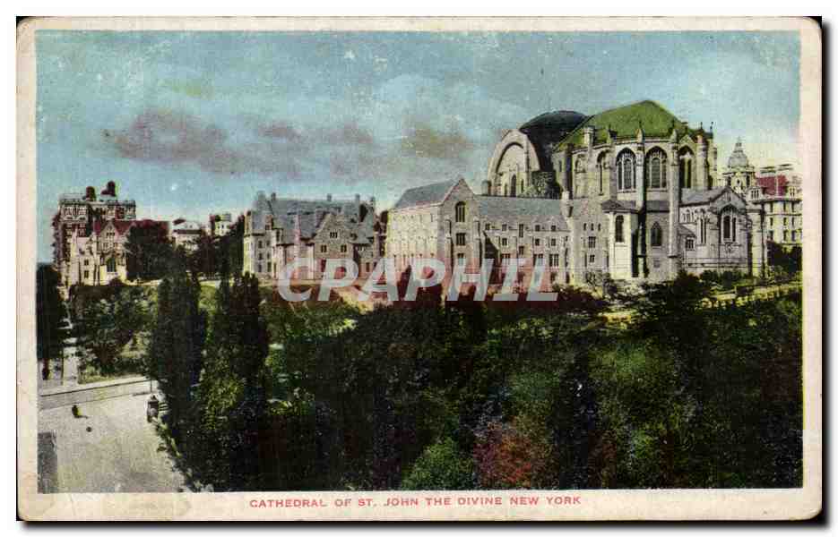 CPA Cathedral Of St John The Divine New York