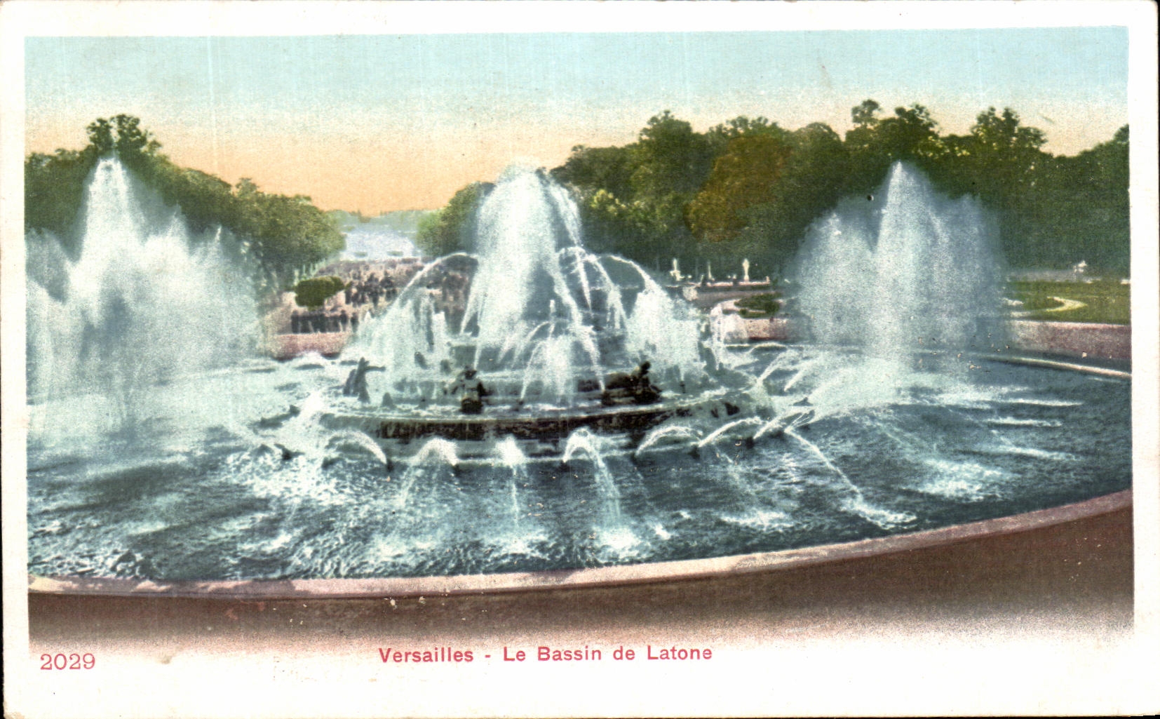 CPA Versailles Le Bassin de Latone