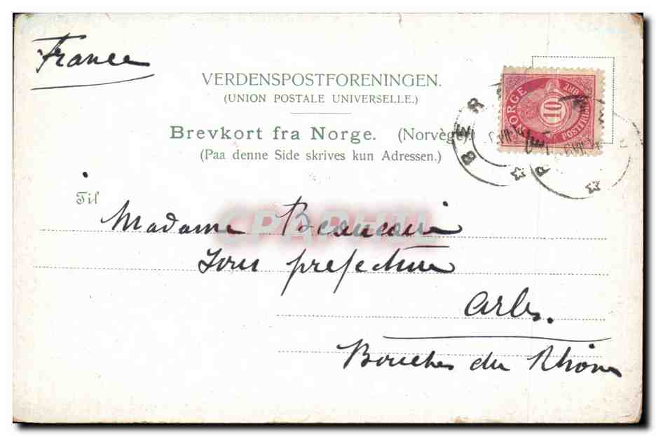 CPA Bergen  — Verso