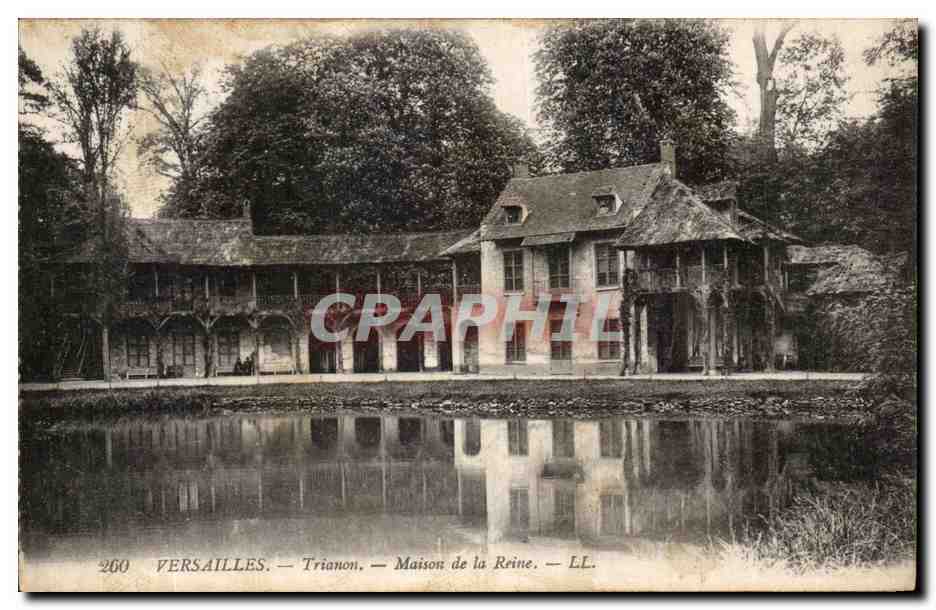 CPA Versailles Trianon Maison De La Reine