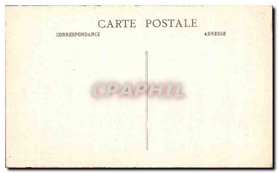 CPA Brive Eglise St Martin Vue Interieure — Back