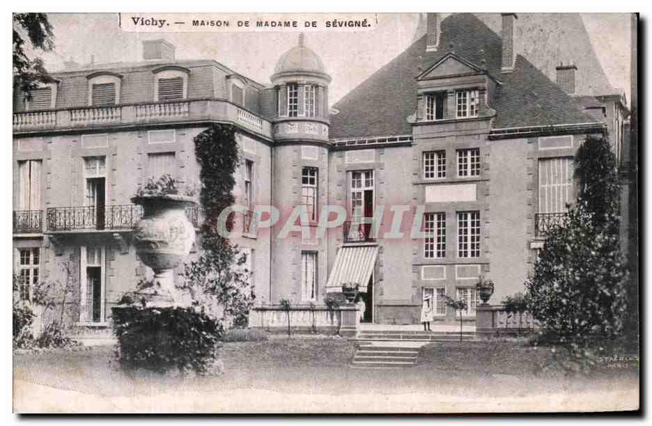 CPA Vichy Maison De Madame De Sevigne