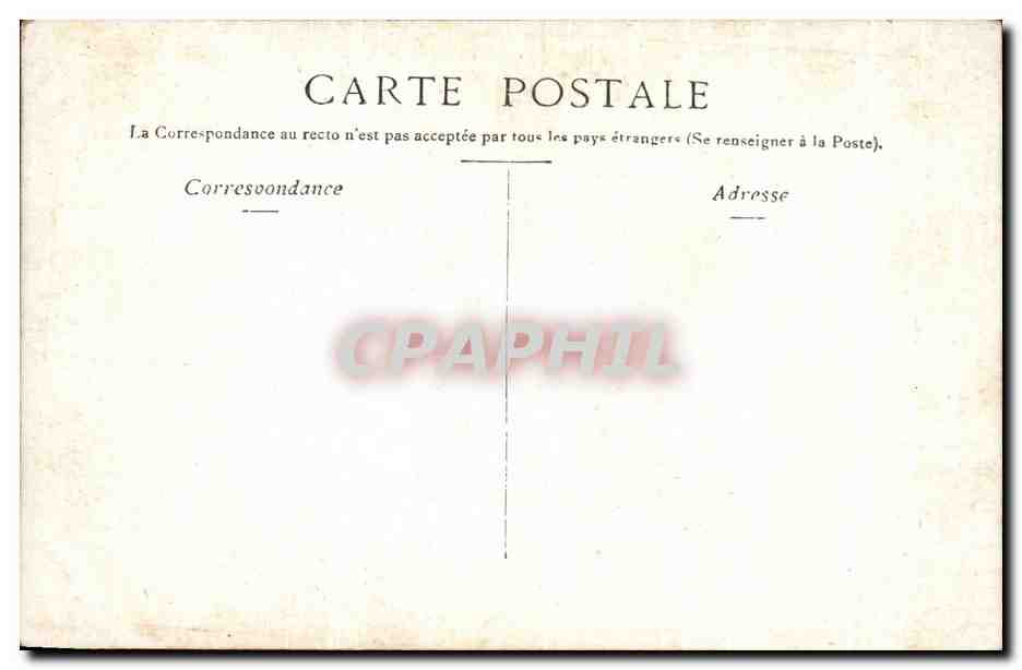 CPA Vichy Maison De Madame De Sevigne — Verso