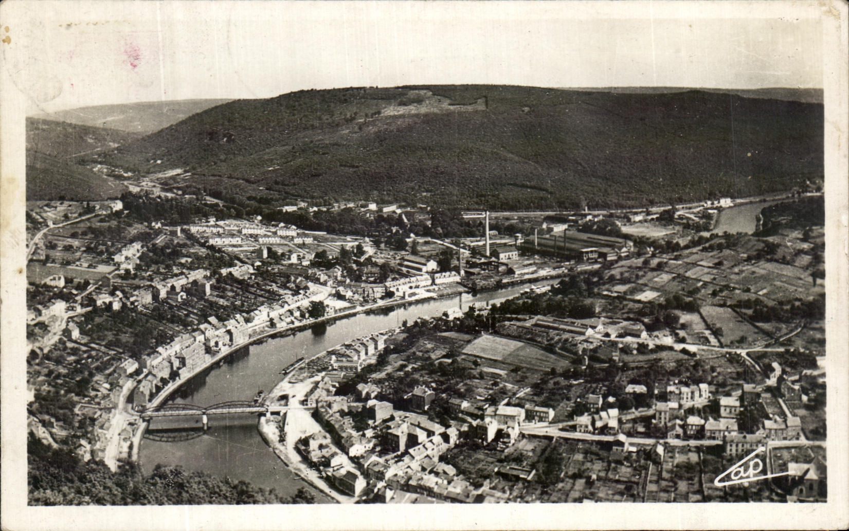 CPSM Vallee De La Meuse Montherme Vue Panoramique