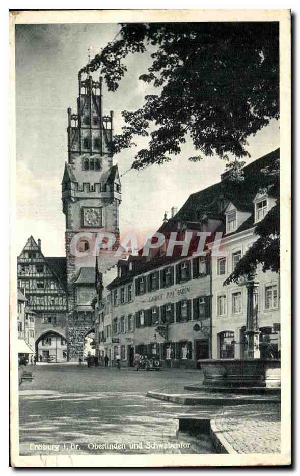 CPA Frelburg Oberlinden Und Schwabenfor