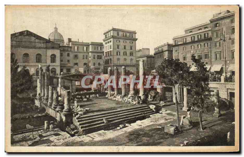 CPA Roma Nuovi Scavi al Largo Argentina