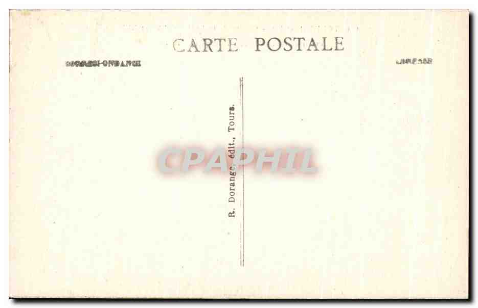 CPA Tours Cloitre de la Psalette Musee Lapidaire Ancienne bibliotheque du chapitre  — Rückseite