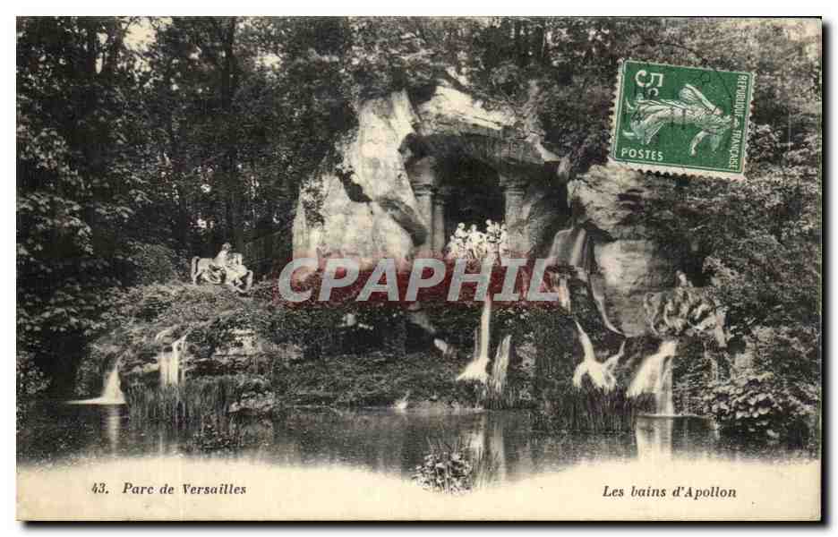 CPA Versailles Parc de Les Bains d'Apollon
