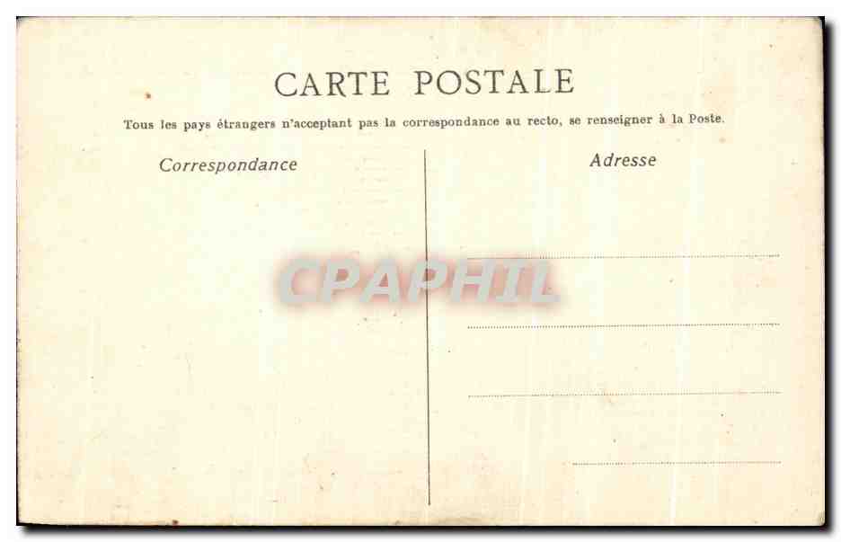 CPA Le Chant Du Depart Chenier Mehui — Rückseite