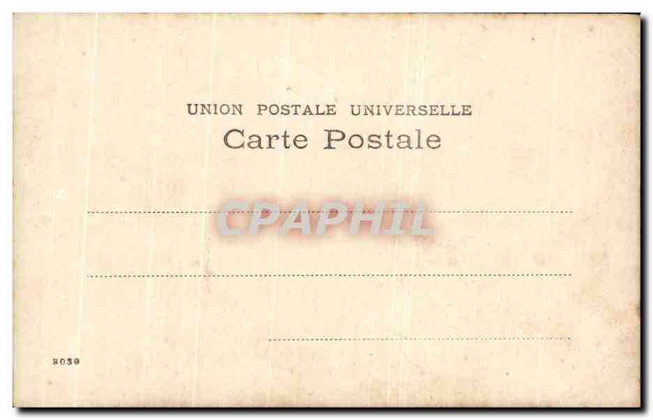 CPA L'Invitation a La Valse Femme  — Rückseite